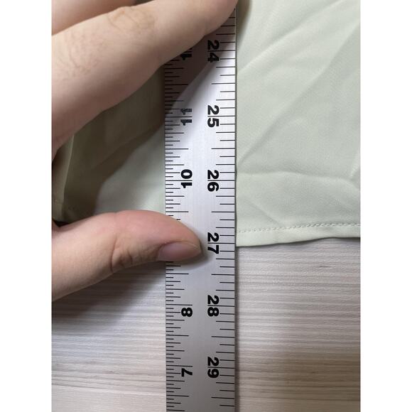 Calvin Klein Shirt Womens Large Button Up Long Sleeve Pocket Lightweight Dress - Picture 5 of 13